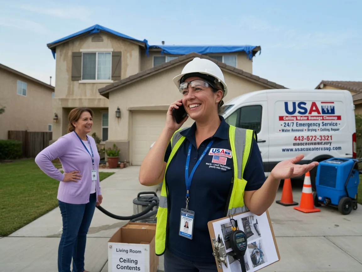 Ceiling Water Damage Restoration Una, SC FAQs